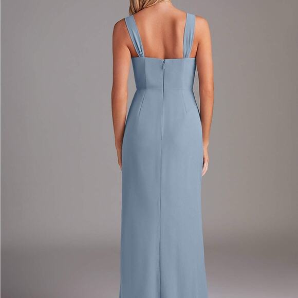 NWT AZAZIE Denice Blue Jay formal maxi gown dress size 6
 b54 - Picture 11 of 11